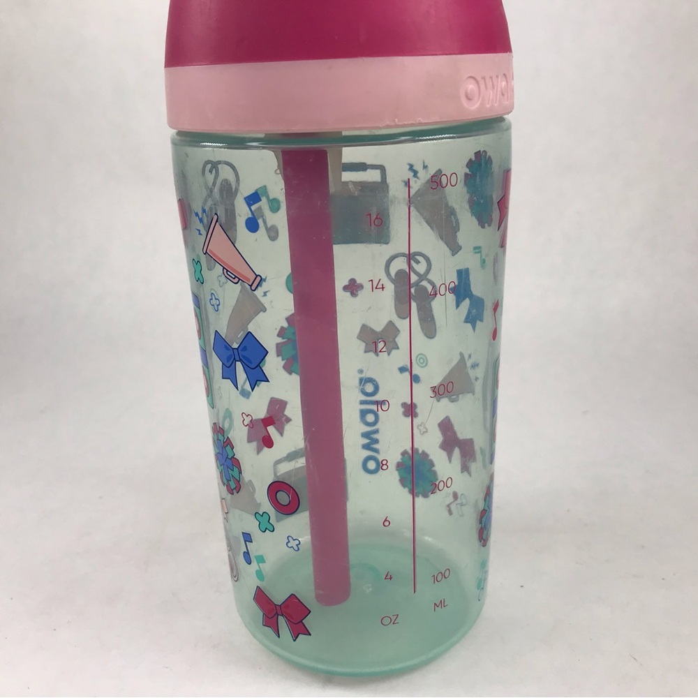 Owala 16 oz Kids FreeSip Water Bottle Pink Graphics - Picture 11 of 13